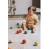 Oli&Carol - Veggie Salad Baby Sensory Balls - Beissring - natürlicher Kautschuk
