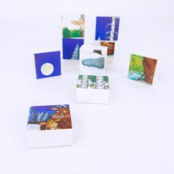 Puzzle double face en bois dès 2 ans - Bajo