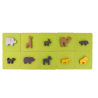 Jeu de safari sensoriel en bois - Bajo