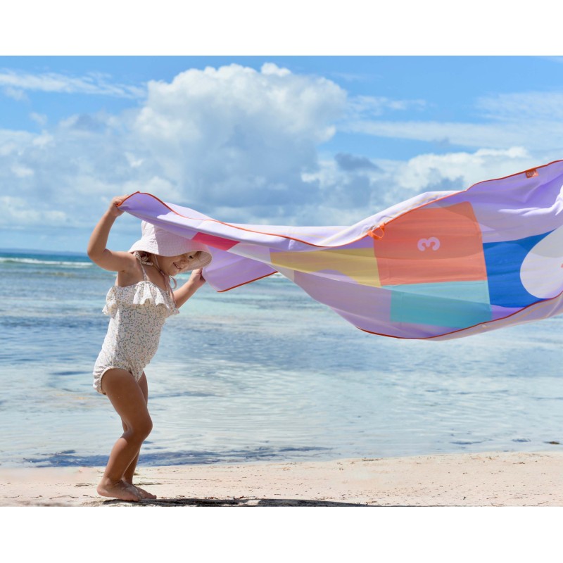 Spiel Strandtuch - Himmel & Hölle - für Kinder ein toller Badespass - Quut Spiel Strandtuch - Himmel & Hölle - für Kinder ein toller Badespass - Quut