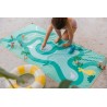 Spiel Strandtuch - Safari - für Kinder ein toller Badespass - Quut