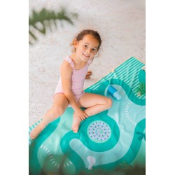 Spiel Strandtuch - Safari - für Kinder ein toller Badespass - Quut