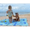 Spiel Strandtuch 180 x 180 cm - Strasse - für Kinder ein toller Badespass - Quut