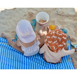 Spiel Strandtuch 180 x 180 cm - Strasse - für Kinder ein toller Badespass - Quut