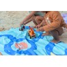 Spiel Strandtuch 180 x 180 cm - Strasse - für Kinder ein toller Badespass - Quut