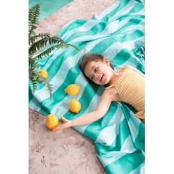 Spiel Strandtuch 180 x 180 cm - Safari - für Kinder ein toller Badespass - Quut