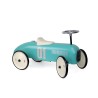 Vilac - Porteur voiture vintageo en métal dès 1 an 1/2 - Aqua bleu