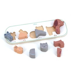 Puzzle - Ich lerne Tiere zu zählen  - Sarah Betz - Vilac