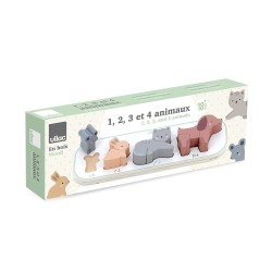Puzzle - Ich lerne Tiere zu zählen  - Sarah Betz - Vilac