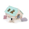 Formen Puzzle Haus - Steckspiel mit Tieren  - Sarah Betz - Vilac
