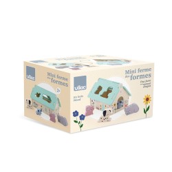 Formen Puzzle Haus - Steckspiel mit Tieren  - Sarah Betz - Vilac