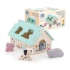 Formen Puzzle Haus - Steckspiel mit Tieren  - Sarah Betz - Vilac