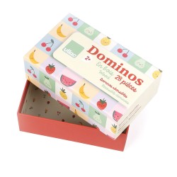 Wende-Domino Obst & Gemüse - Sarah Betz - Gesellschaftsspiel- Vilac