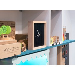 Horloge jour & nuit en bois - Bajo