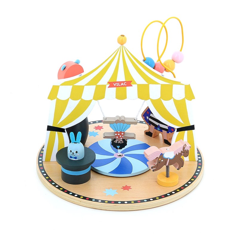 Jouet d'éveil circus - Michelle Carlslund - Vilac Jouet d'éveil circus - Michelle Carlslund - Vilac