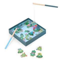 La pêche à la grenouille - Michelle Carlslund - Vilac