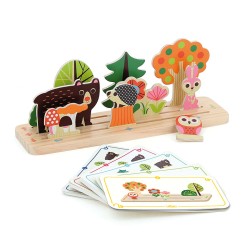 Jeu de logique La forêt en bois - Ingela P.Arrhenius - Vilac