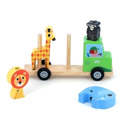 Stapelauto Savanne aus Holz - ab 2 Jahren - Ingela P.Arrhenius - Vilac
