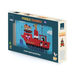 Puzzle 4 D Der Verkehr - Ingela P.Arrhenius - Vilac