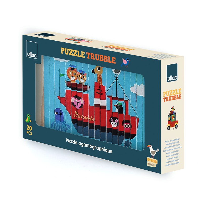 Puzzle 4 D Der Verkehr - Ingela P.Arrhenius - Vilac