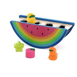 Formenspiel Früchte aus Holz - Andy Westface - Vilac