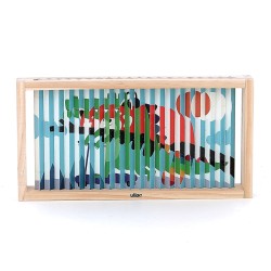 Puzzle 1-2-3-4 Früchte aus Holz - Andy Westface - Vilac