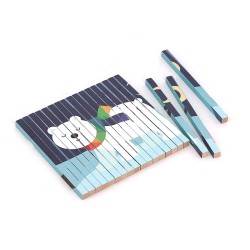 Puzzle Trubble les animaux - Andy Westface - Vilac