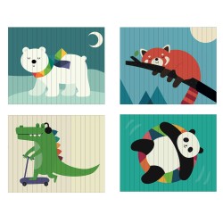 Puzzle Trubble les animaux - Andy Westface - Vilac