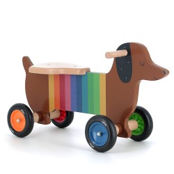 Rutscher Hund aus Holz ab 18 Monaten - Andy Westface - Vilac