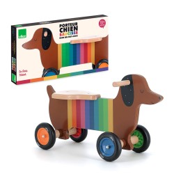 Rutscher Hund aus Holz ab 18 Monaten - Andy Westface - Vilac