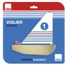 Kleines Seegelboot aus Holz auch für die Badewanne - Vilac