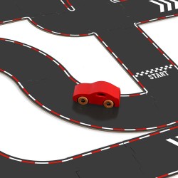 Spielstrassen Set mit Autos - Vilac