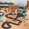 Autogarage vintage aus Holz - Vilac