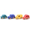 Auto Set Stadt aus Holz - Vilac