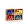 Auto Set Stadt aus Holz - Vilac