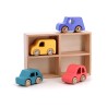 Auto Set Stadt aus Holz - Vilac