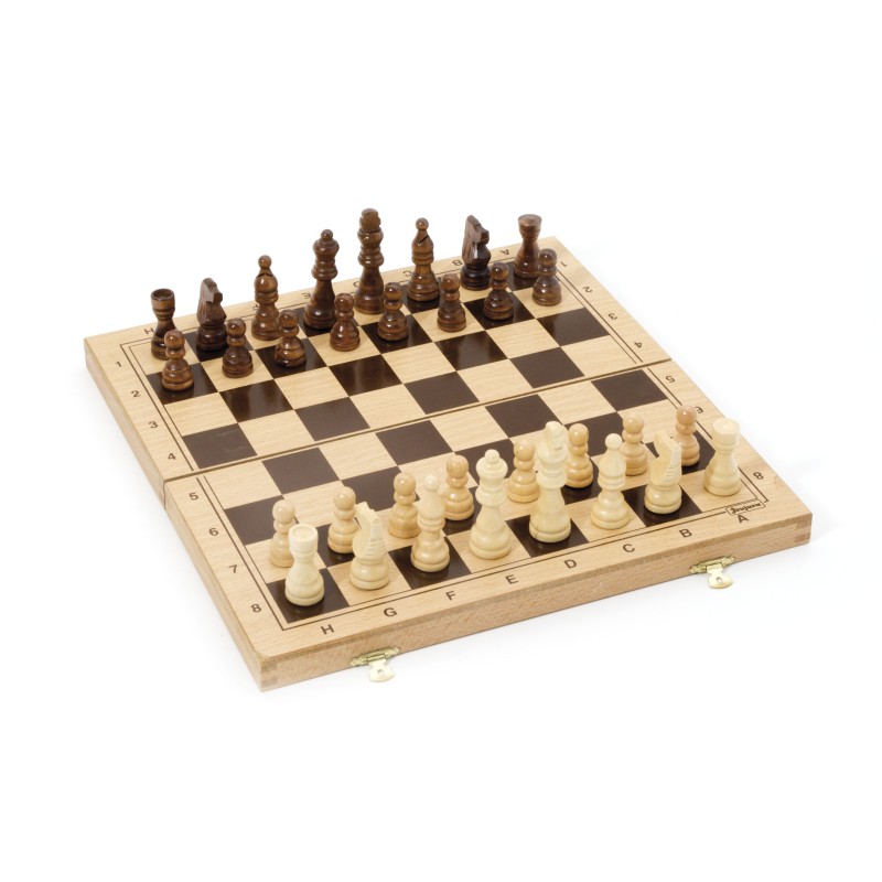 Klappares Schachspiel aus Holz - Jeu Jura Klappares Schachspiel aus Holz - Jeu Jura