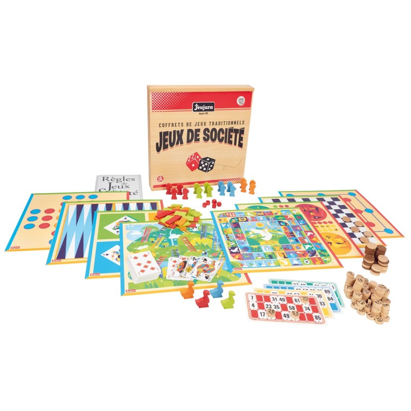 Spielesammlung aus Holz - Jeu Jura Spielesammlung aus Holz - Jeu Jura