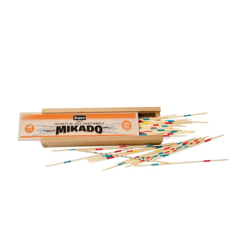 Jeu de Mikado en bois - Jeu Jura