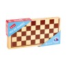 Klappares Damespiel aus Holz - Jeu Jura