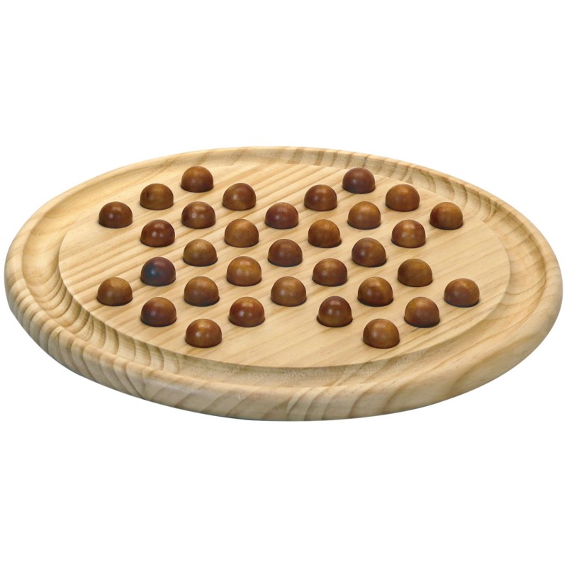 Solitaire Spiel aus Holz - Jeu Jura Solitaire Spiel aus Holz - Jeu Jura