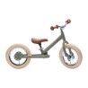 Trybike Steel 2 in 1 vintage grün matt - Laufrad vintage