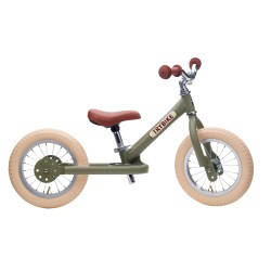 Trybike Steel vintage grün matt - Laufrad vintage