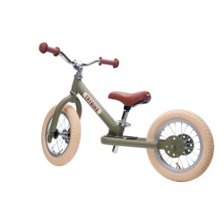 Trybike Steel vintage grün matt - Laufrad vintage