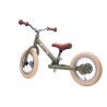 Trybike Steel 2 in 1 vintage grün matt - Laufrad vintage