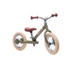 Trybike Steel 2 in 1 vintage grün matt - Laufrad vintage