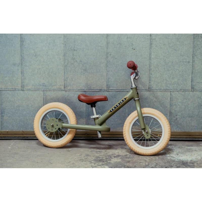 Trybike Steel vintage grün matt - Laufrad vintage Trybike Steel vintage grün matt - Laufrad vintage