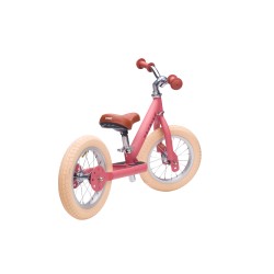 Trybike Steel 2 in 1 vintage rose mat - Draisienne vintage