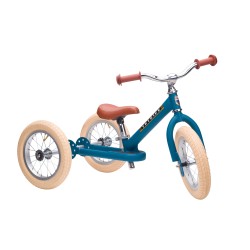 Draisienne Trybike Steel 3 in 1 vintage bleu mat - Vintage Bike