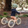 Draisienne Trybike Steel 3 in 1 vintage vert mat - Vintage Bike